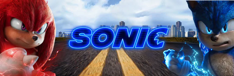 Sonic společenské hry banner mobil