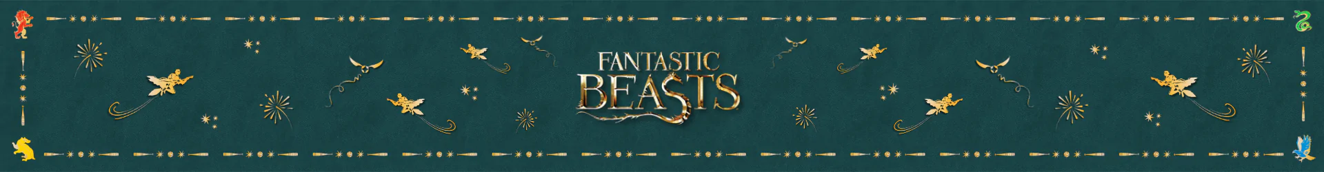 Fantastic Beasts and Where to Find Them puzzle banner