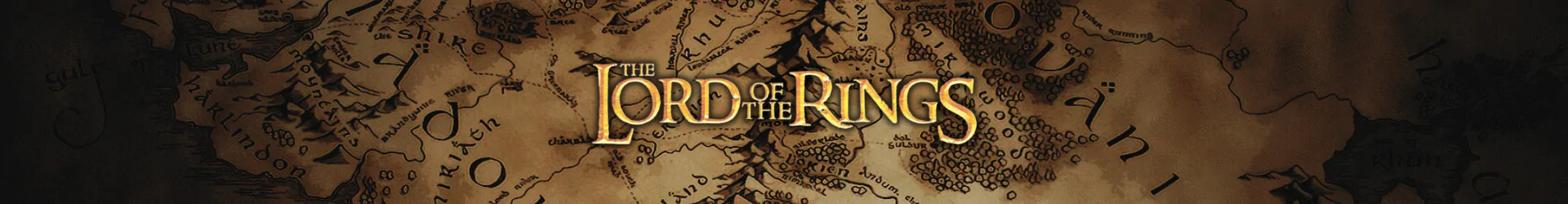 Lord of the Rings věci produkty dárky banner