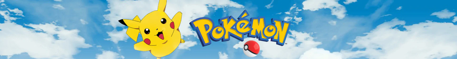 Pokemon držáky karet banner