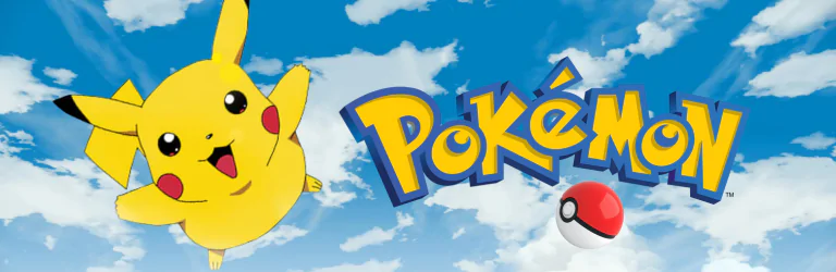 Pokemon držáky karet banner mobil