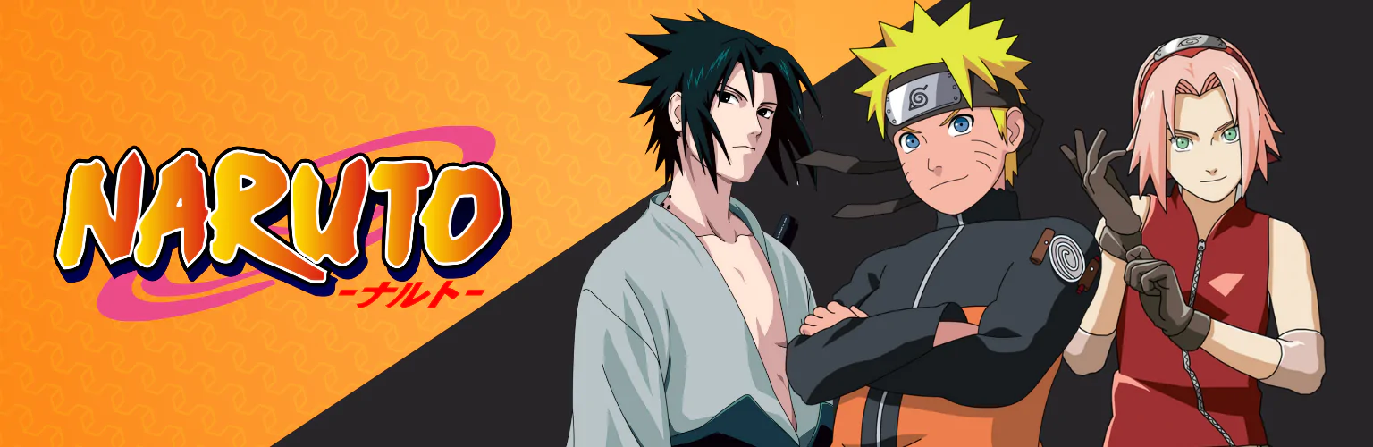 Naruto věci produkty dárky banner mobil