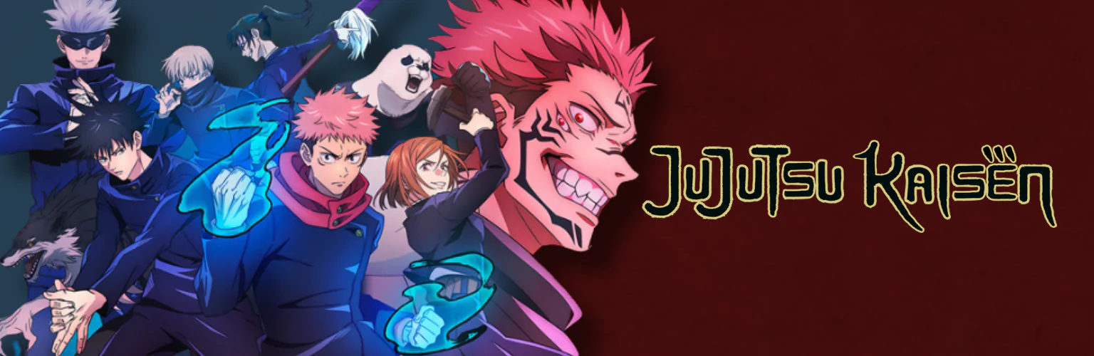 Jujutsu Kaisen pokladničky banner mobil