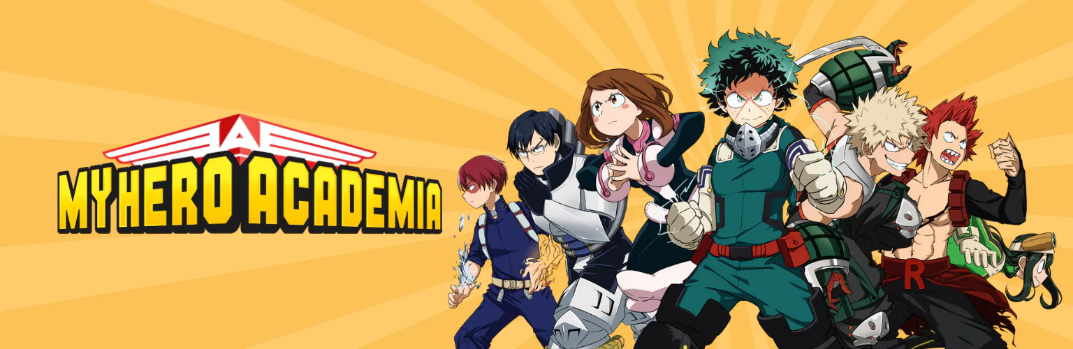 My Hero Academia figurky banner mobil