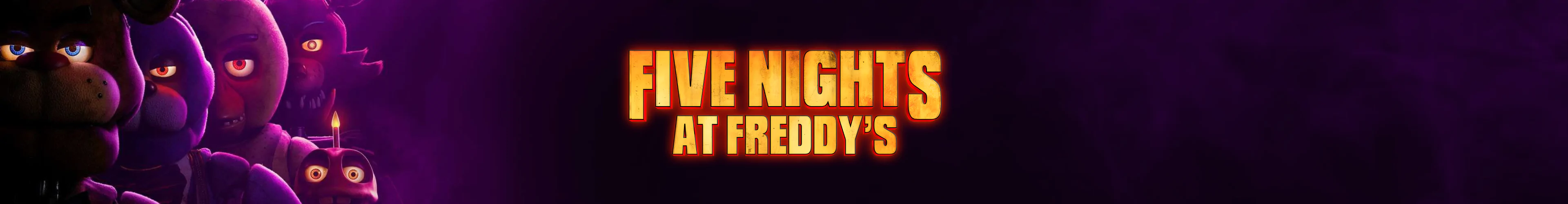 Five Nights at Freddy's věci produkty dárky banner