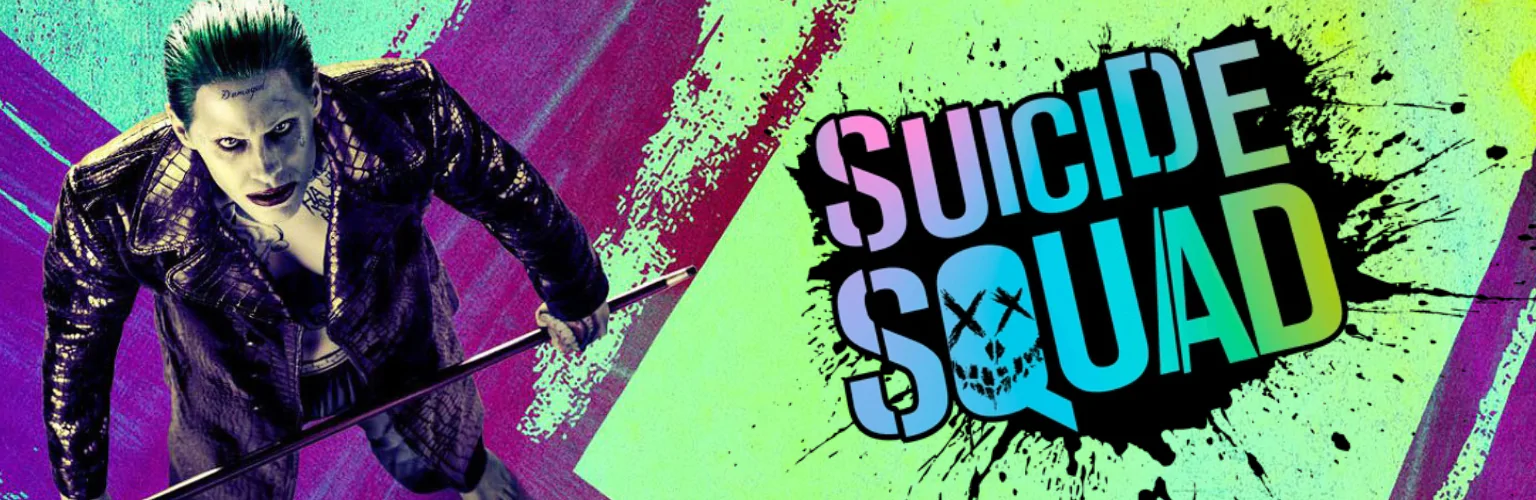 Suicide Squad tašky banner mobil