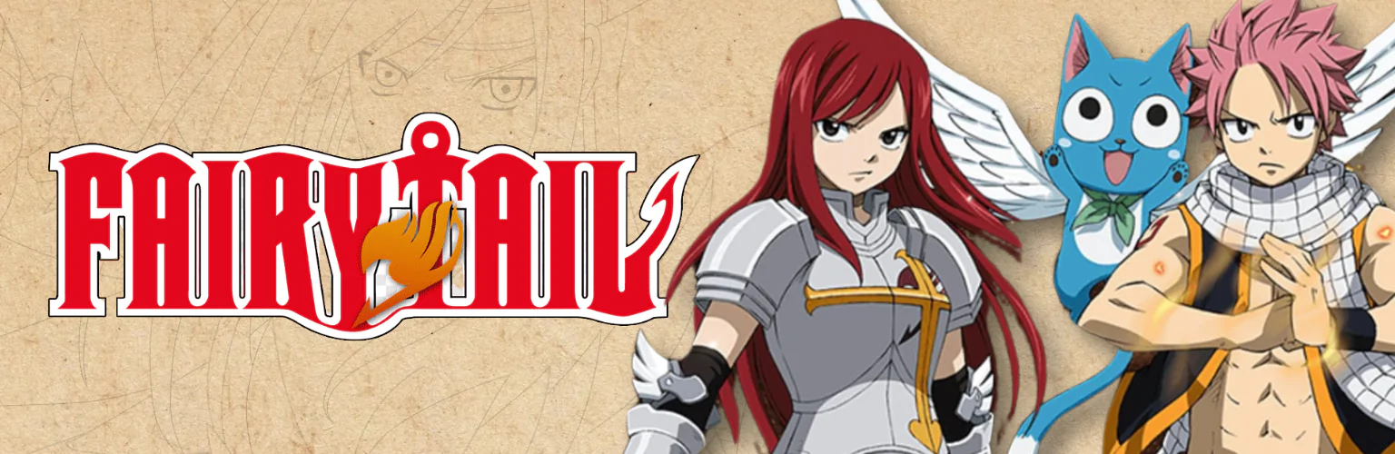 Fairy Tail figurky banner mobil