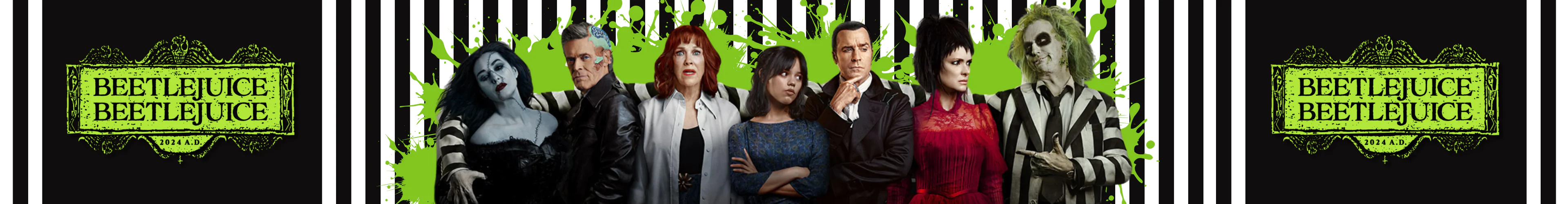 Beetlejuice věci produkty dárky banner