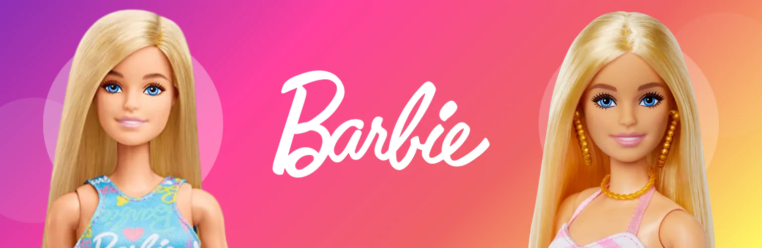 Barbie figurky banner mobil