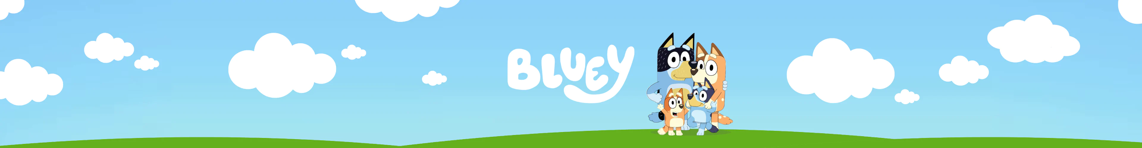 Bluey hry banner