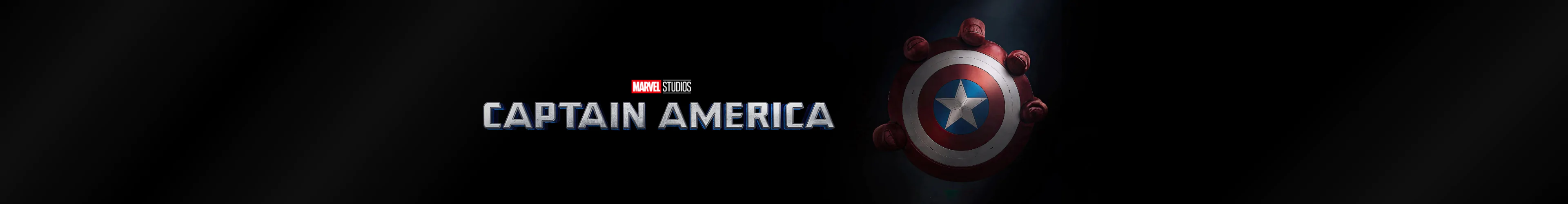 Captain America replika banner