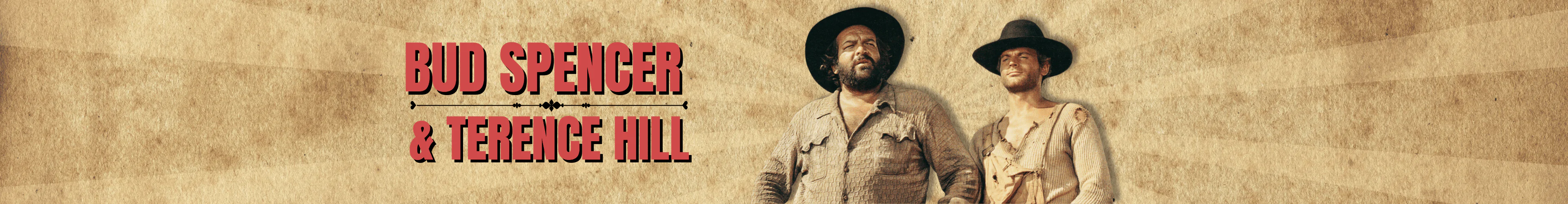 Bud Spencer és Terence Hill věci produkty dárky banner