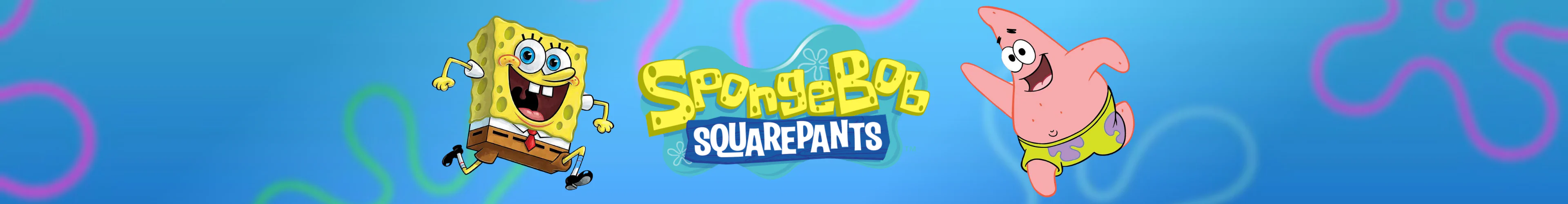 SpongeBob SquarePants věci produkty dárky banner