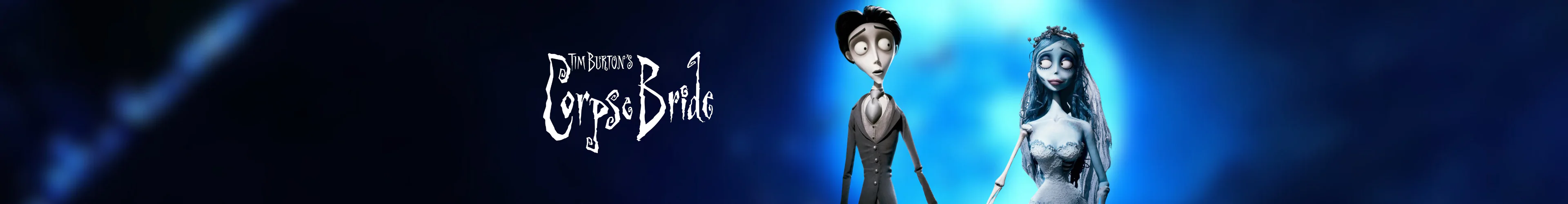 Corpse Bride věci produkty dárky banner