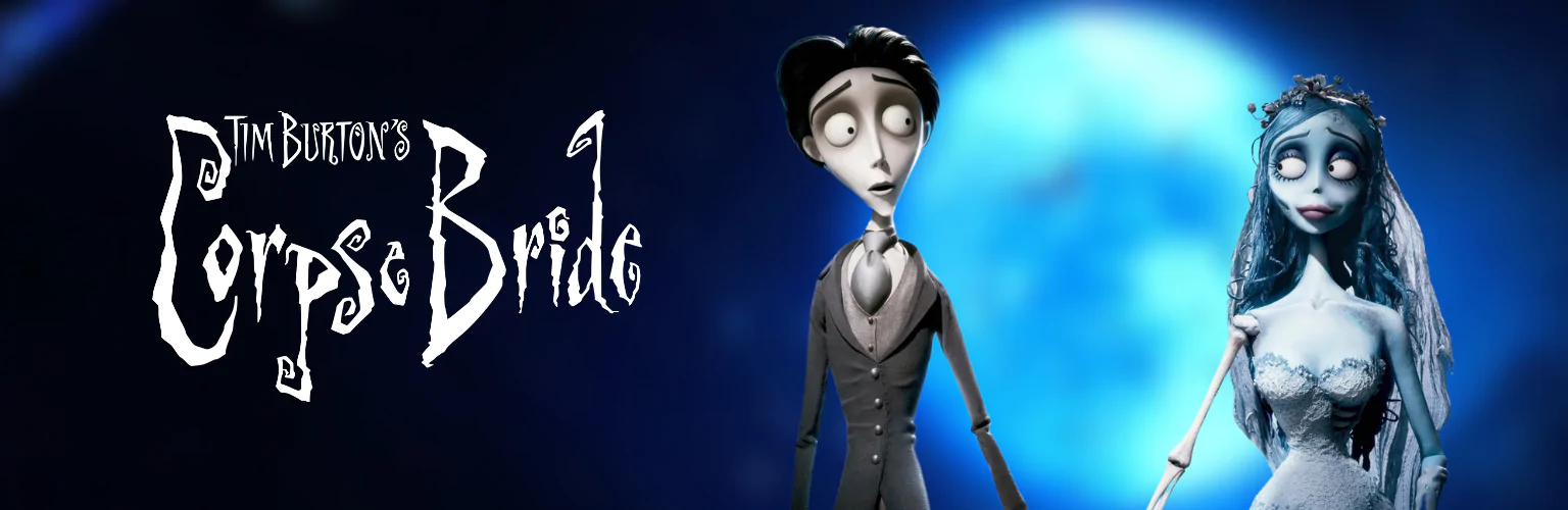 Corpse Bride věci produkty dárky banner mobil