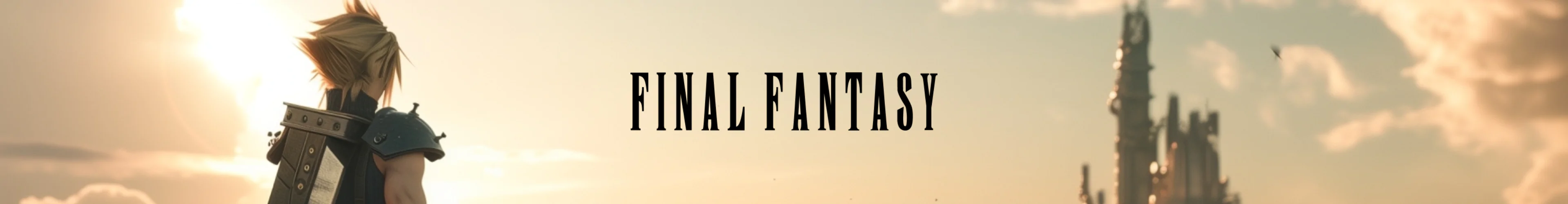 Final Fantasy věci produkty dárky banner