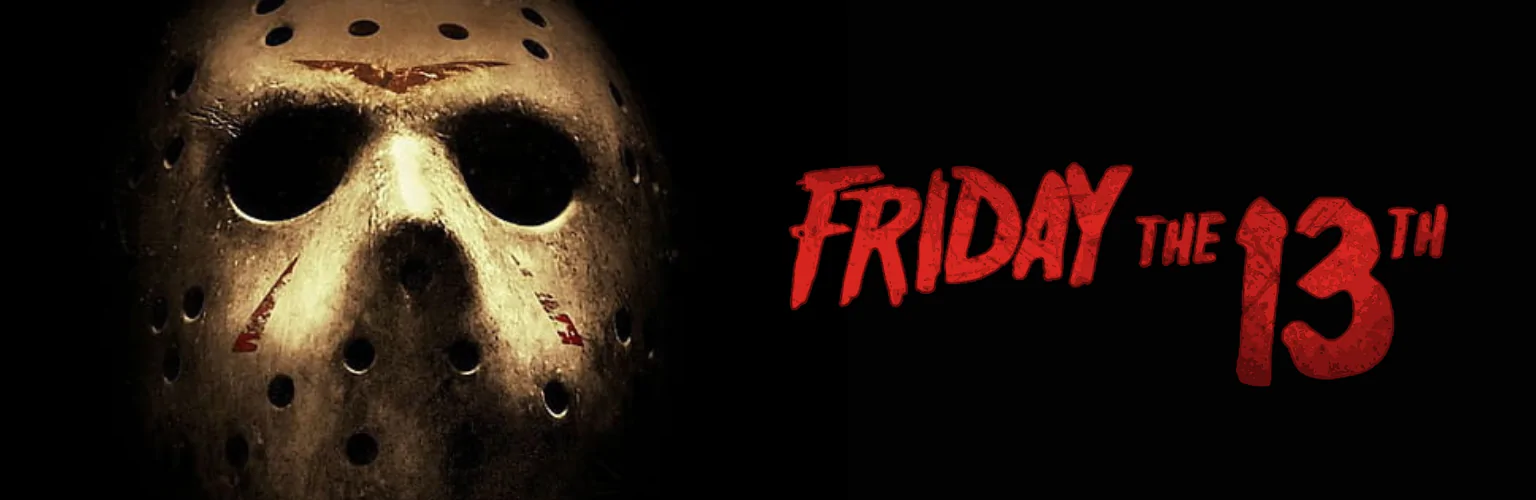 Friday the 13th lampy banner mobil