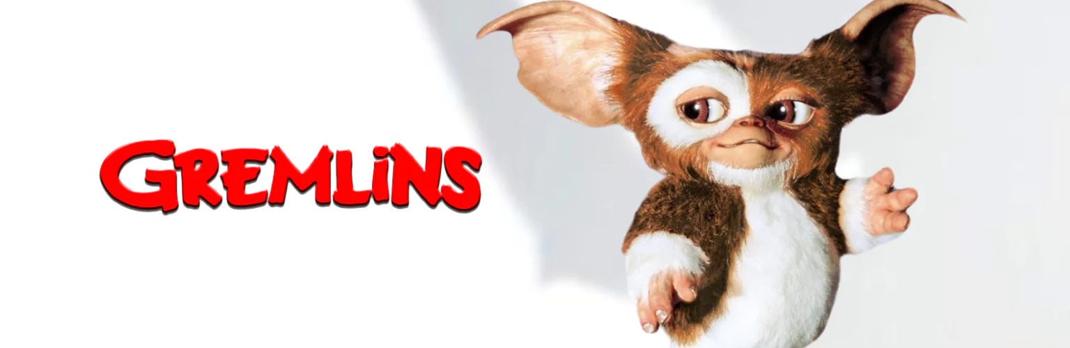 Gremlins papírnické zboží banner mobil