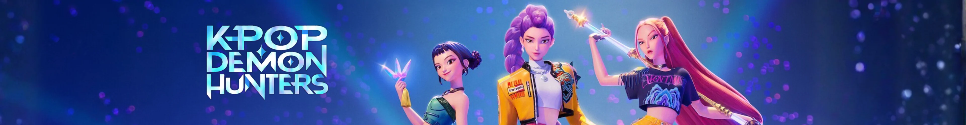 KPop Demon Hunters sešity banner