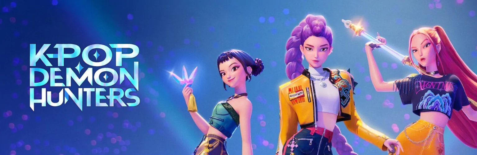 KPop Demon Hunters sešity banner mobil