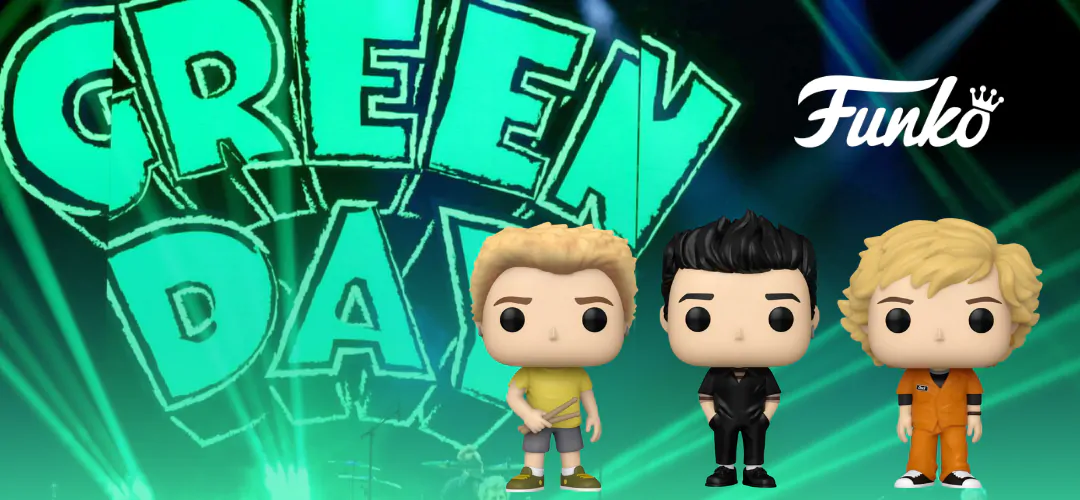 Nové figurky Green Day Funko Pop! jsou tady!