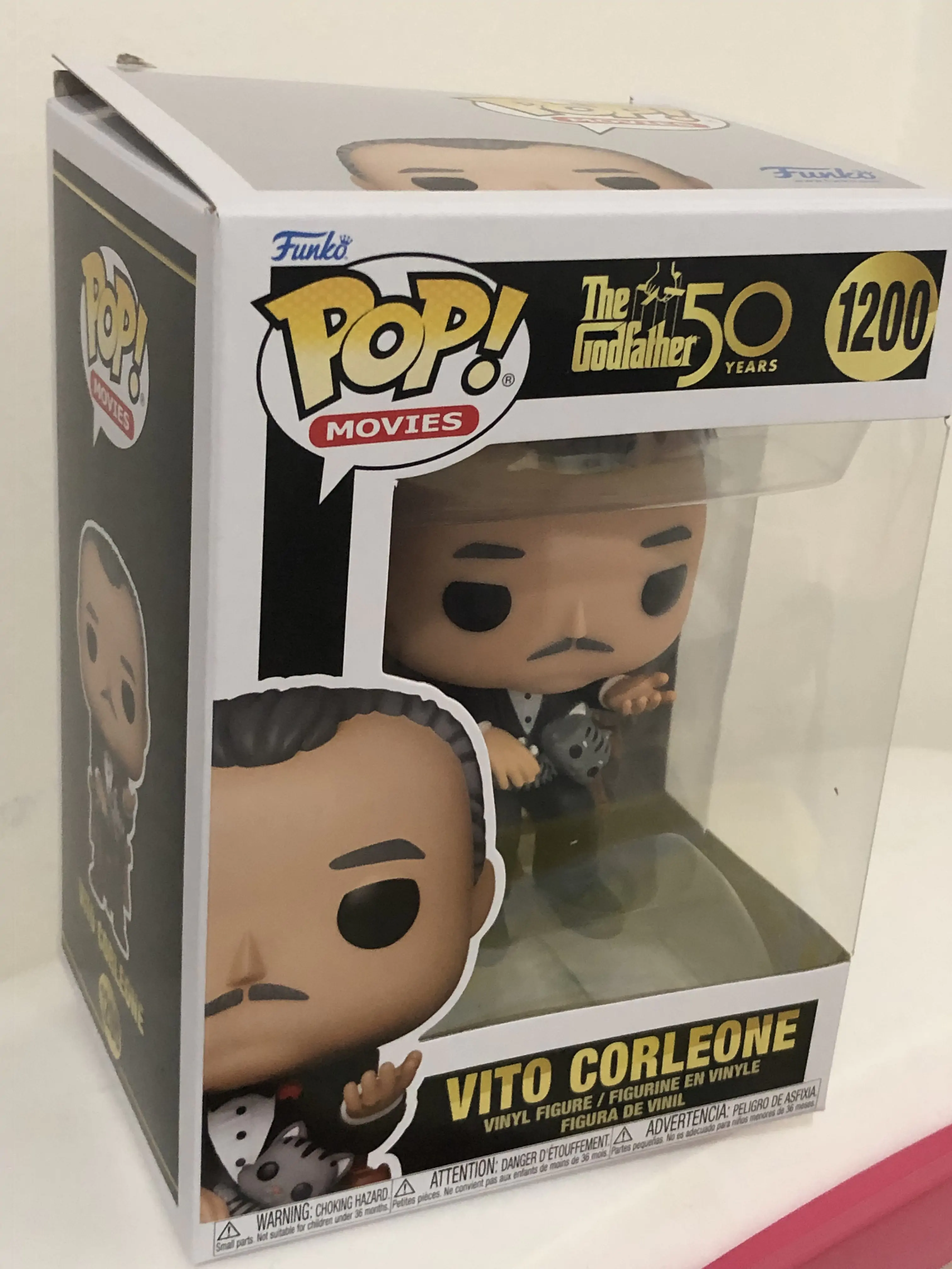 The Godfather POP! Movies vinylová figurka 50. výročí Vito Corleone 9 cm fotografii produktu
