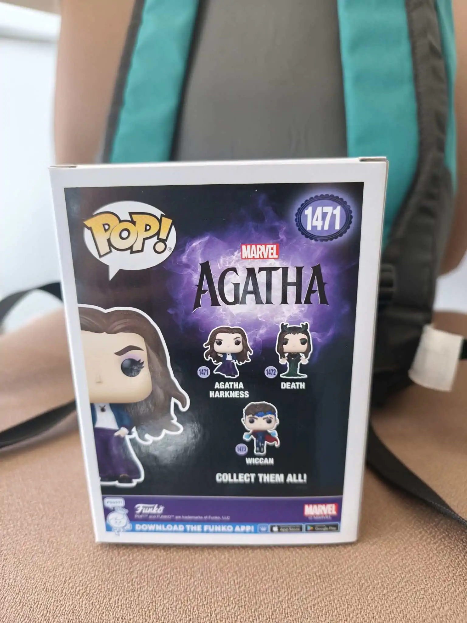 Agatha Funko POP! Marvel Vinyl figurka Agatha 9 cm fotografii produktu