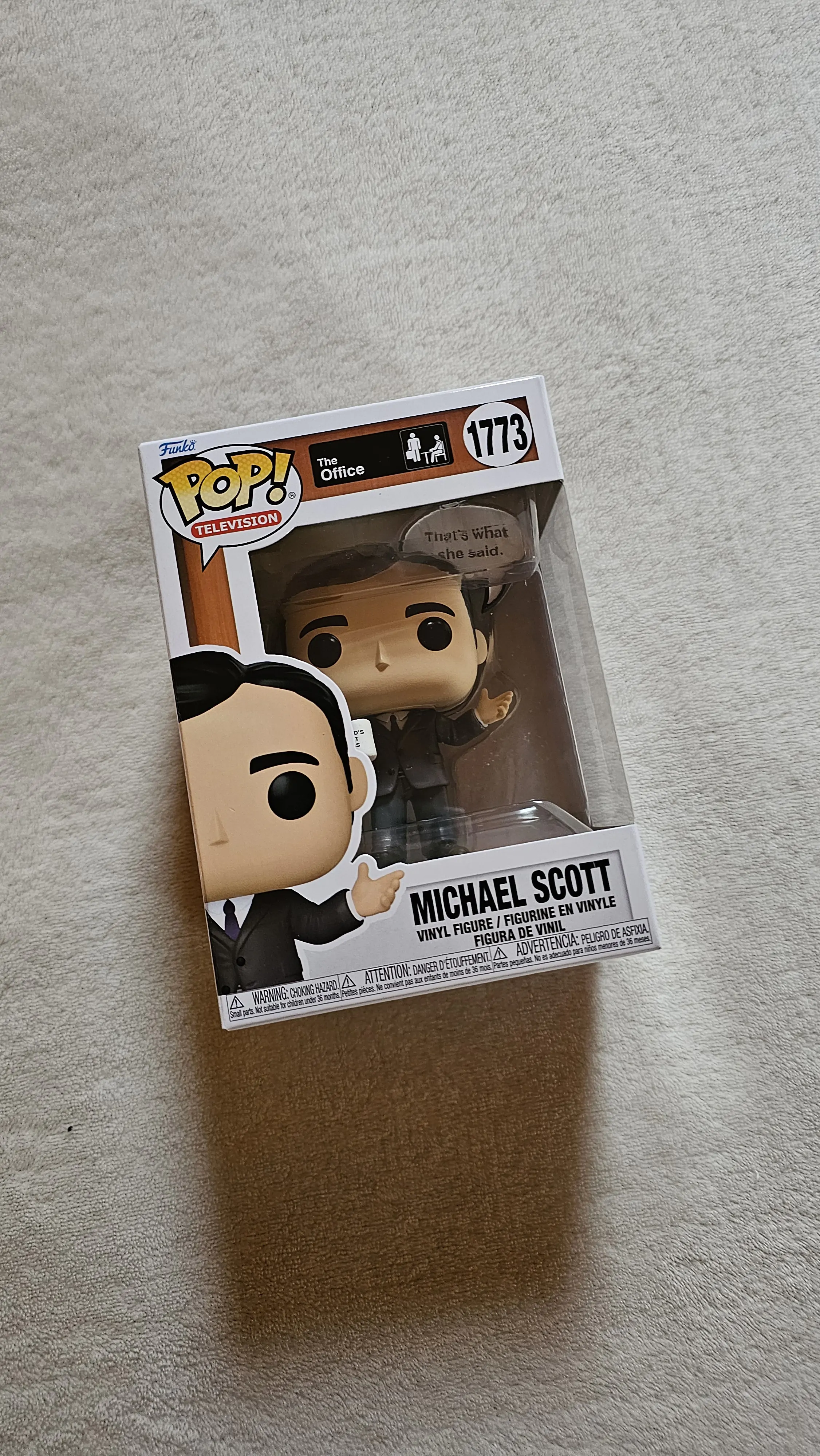The Office Funko POP! Sayings Vinylová figurka Michael 9 cm fotografii produktu