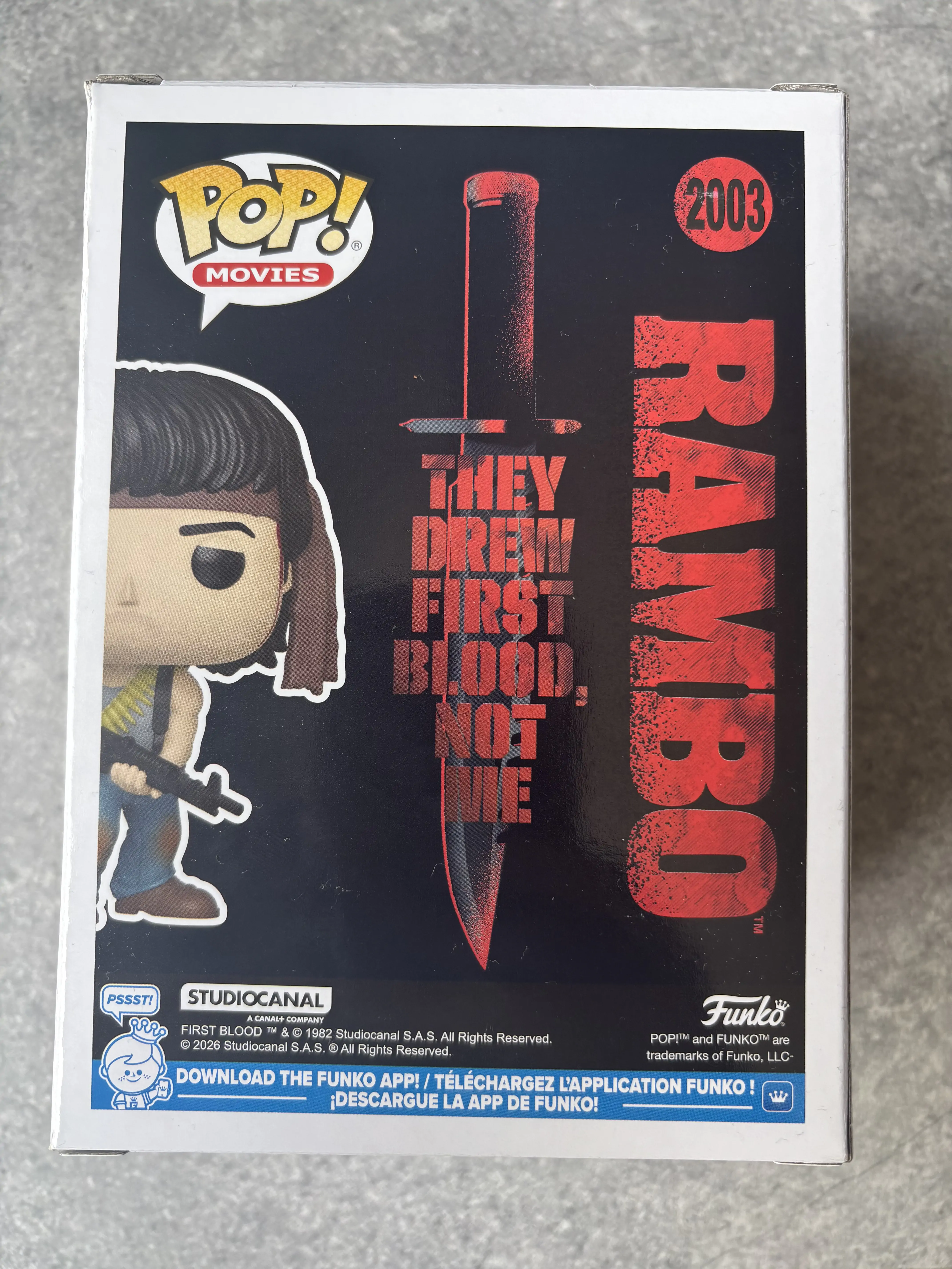 Funko POP figurka Rambo John Rambo fotografii produktu