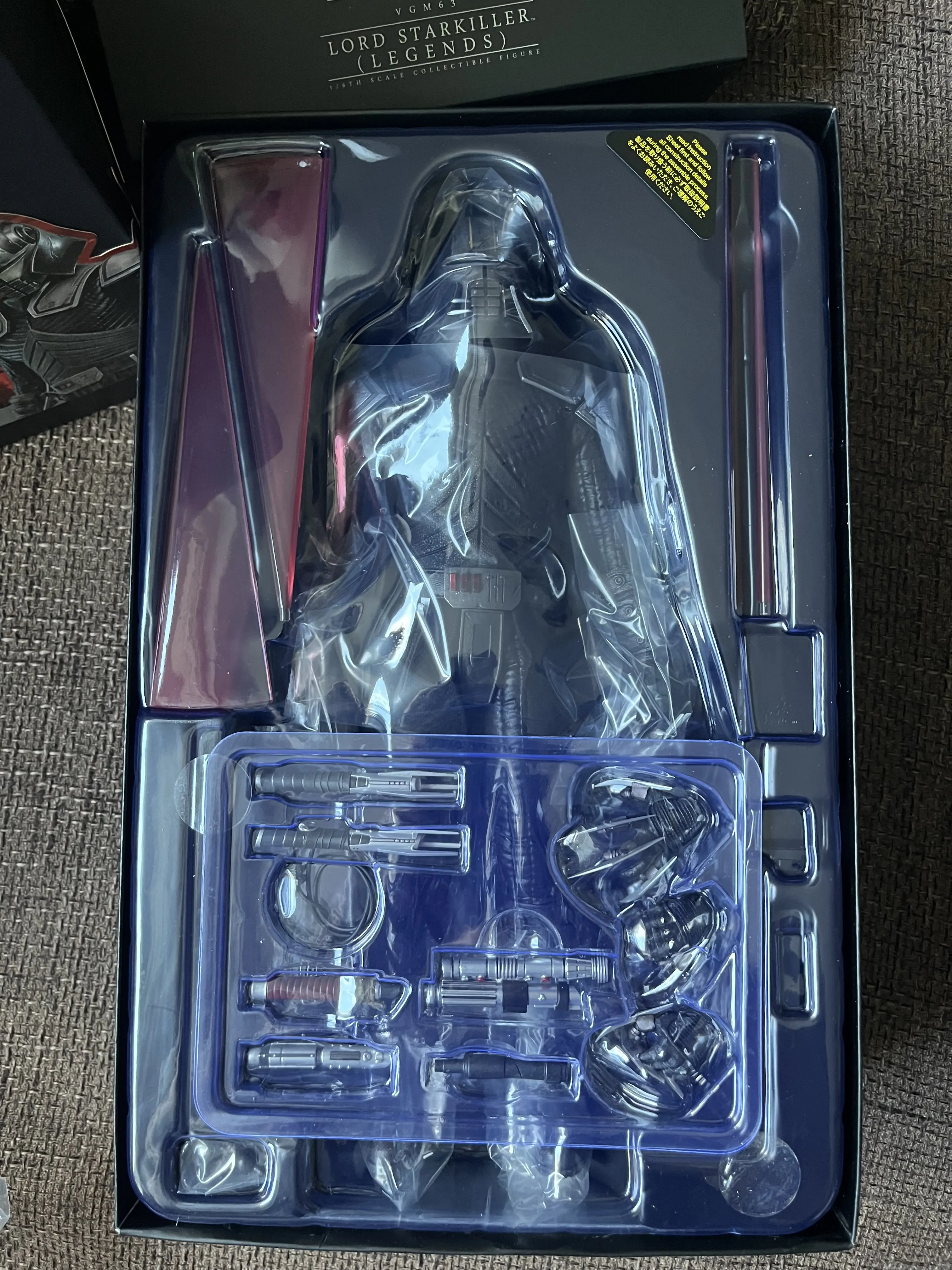 Star Wars Legends Videogame Masterpiece Akční figurka 1/6 Lord Starkiller 31 cm fotografii produktu