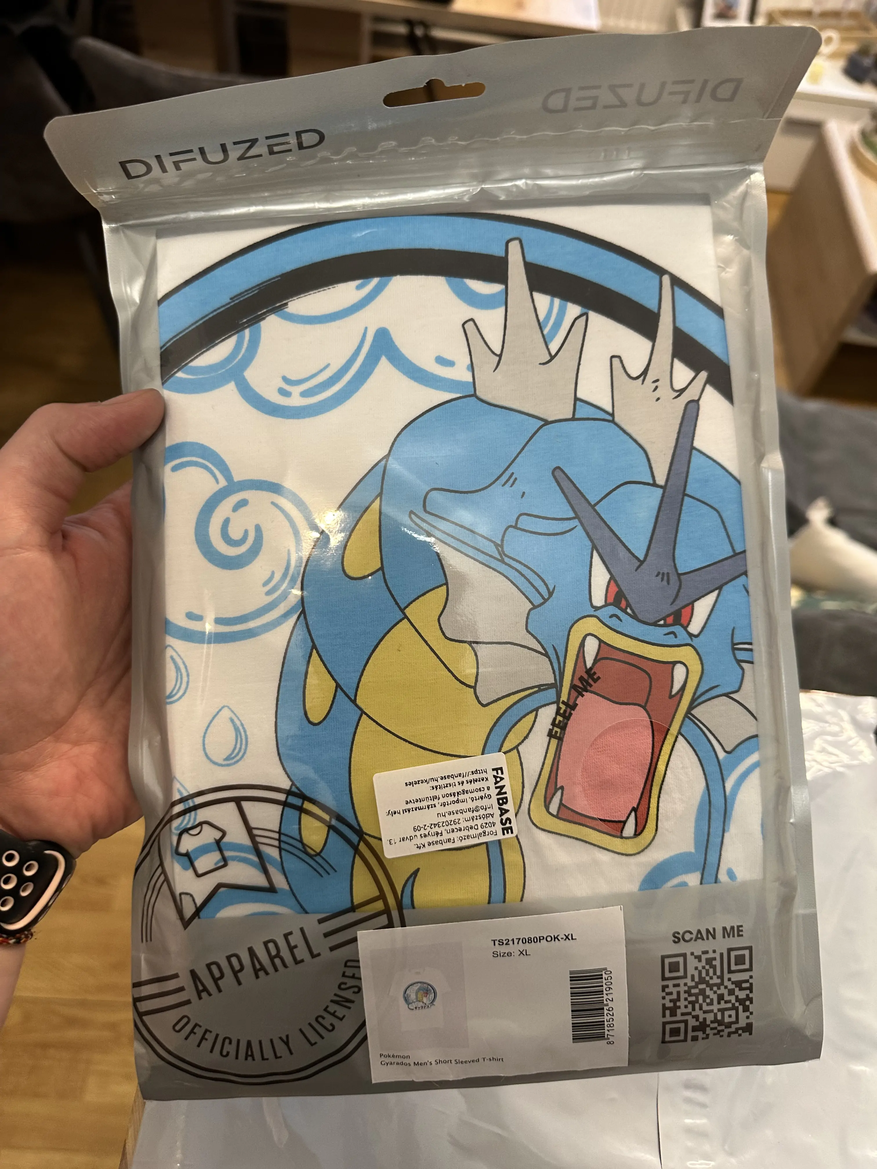Pokémon T-Shirt Gyarados - Tričko fotografii produktu