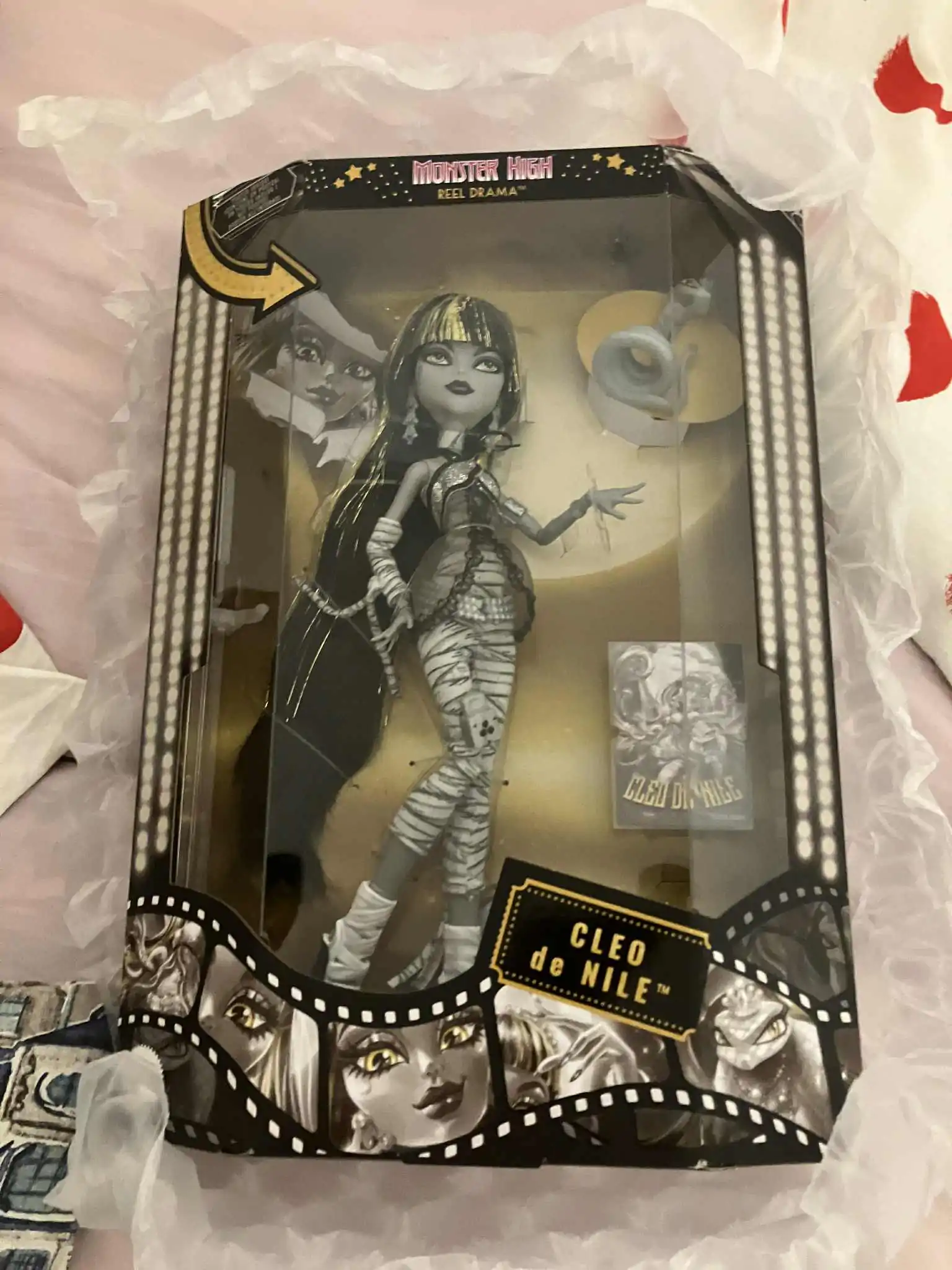 Monster High Reel Drama Cleo panenka fotografii produktu