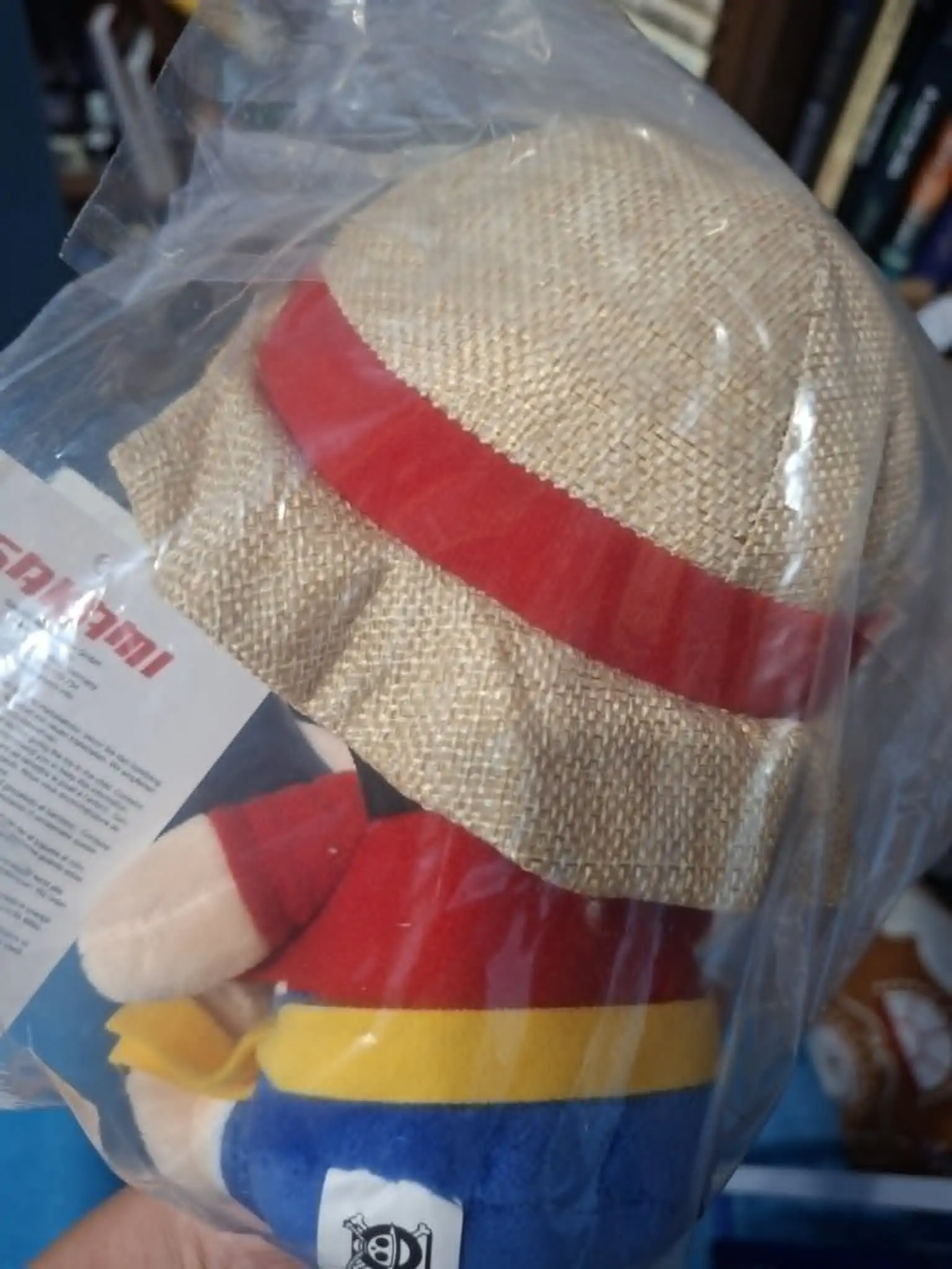 Plyšová figurka One Piece Monkey D. Luffy Gear 5 New World Ver. 20 cm fotografii produktu