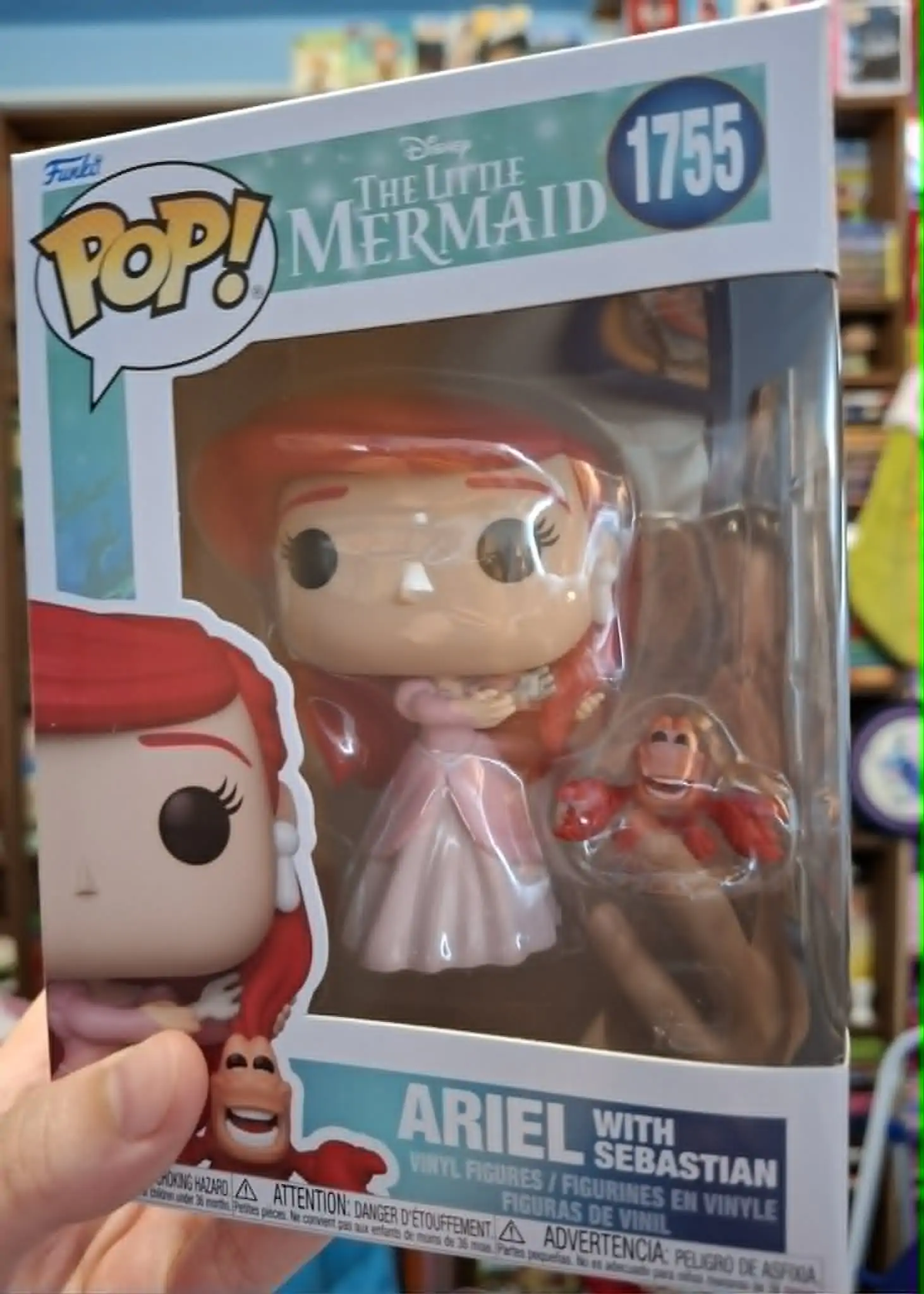 Funko POP figurka Disney Buddy Ariel se Sebastianem fotografii produktu