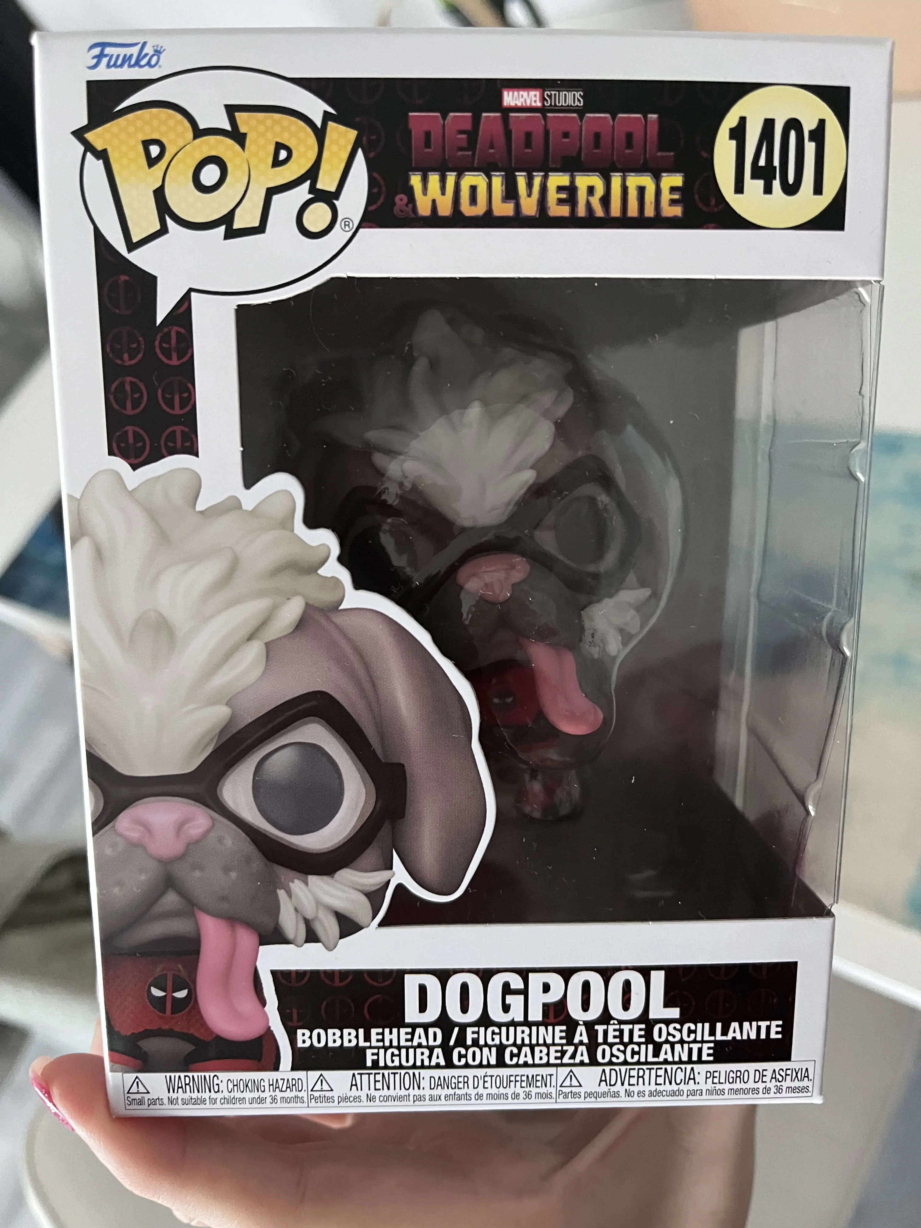 Funko POP figurka Marvel Deadpool & Wolverine Dogpool fotografii produktu