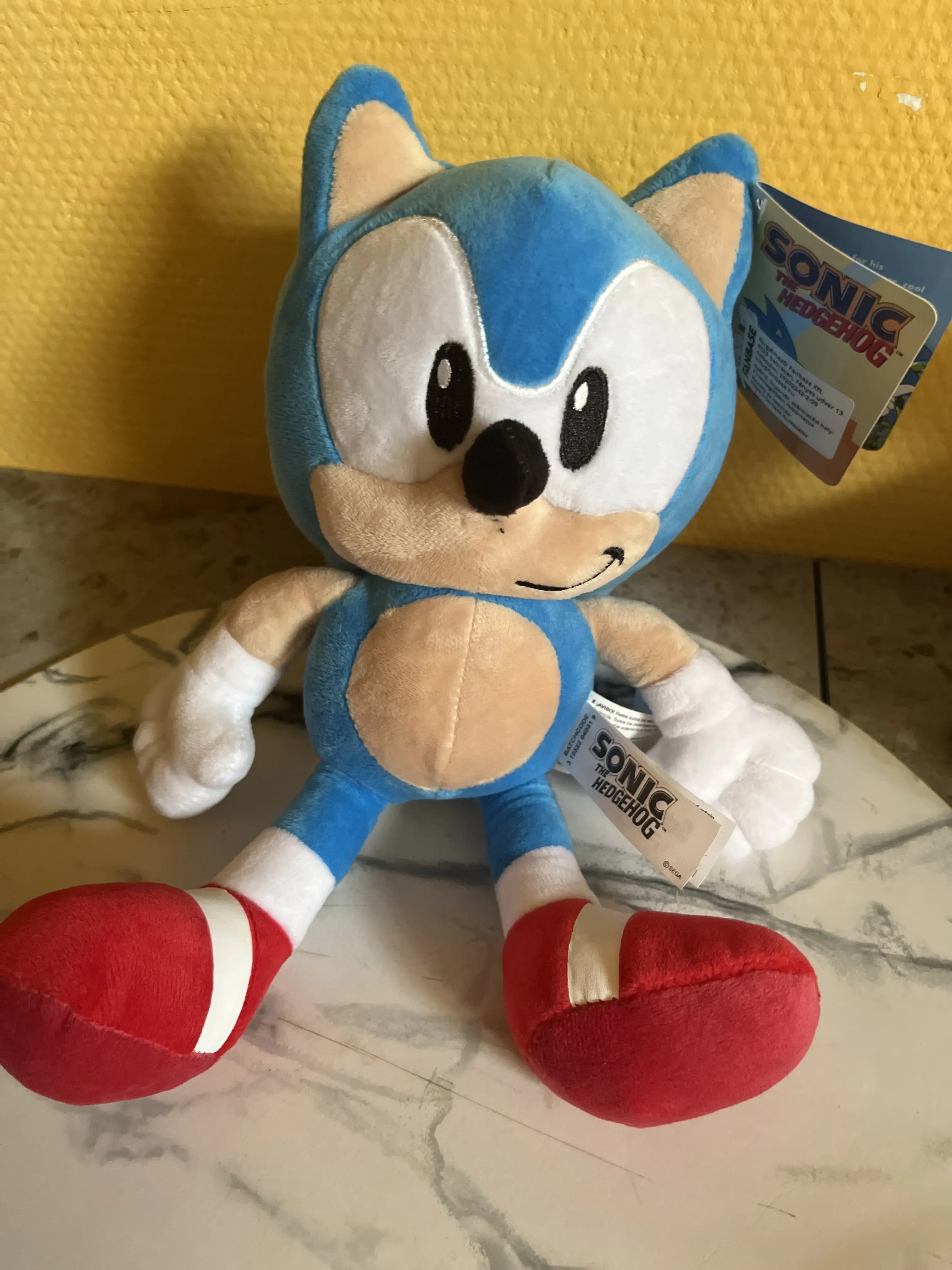 Sonic měkká plyšová hračka 30 cm fotografii produktu