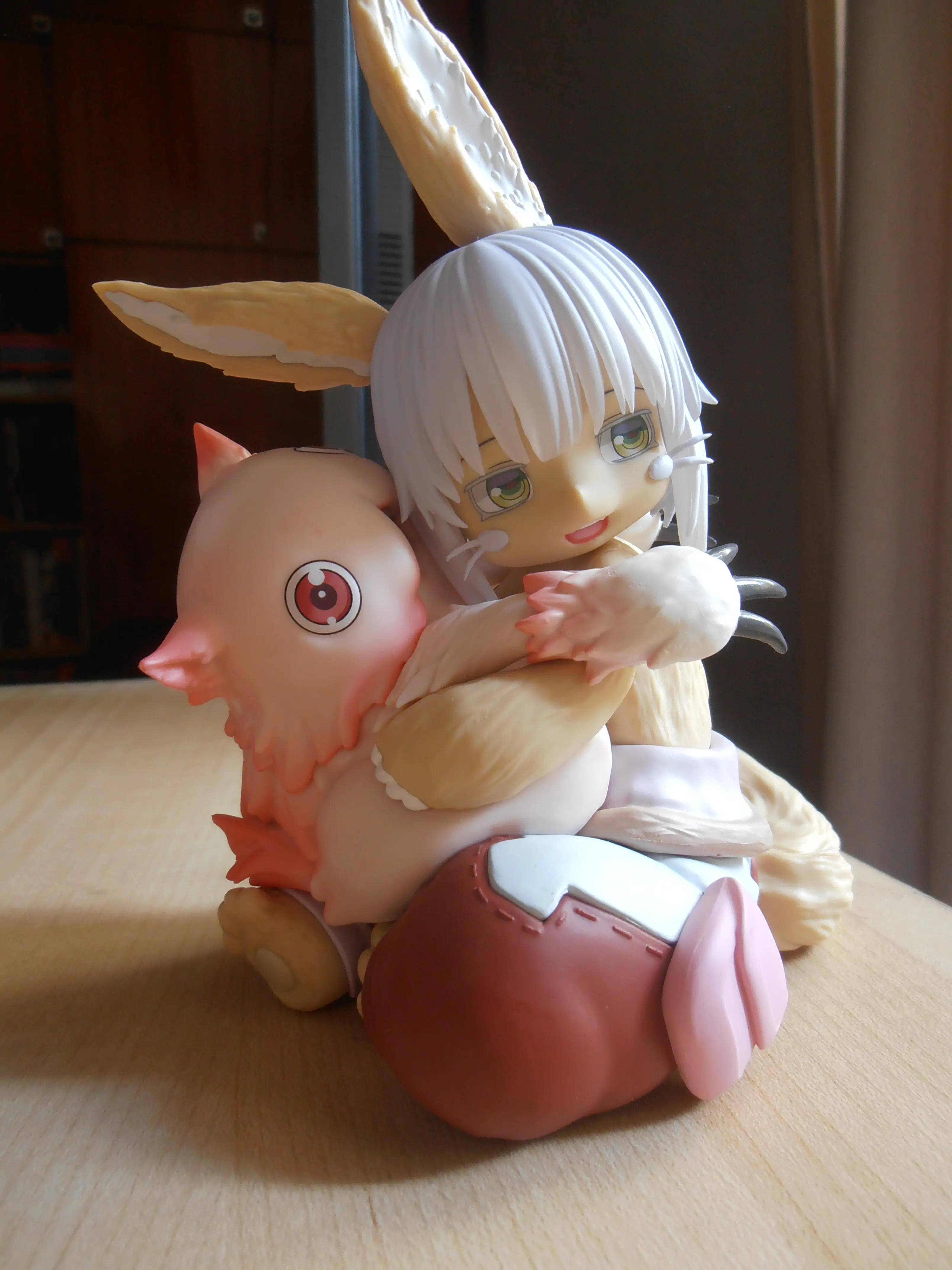 Made in Abyss: The Golden City of the Scorching Sun PVC Soška Desktop Cute Figure Nanachi & Mitty Reissue 13 cm fotografii produktu