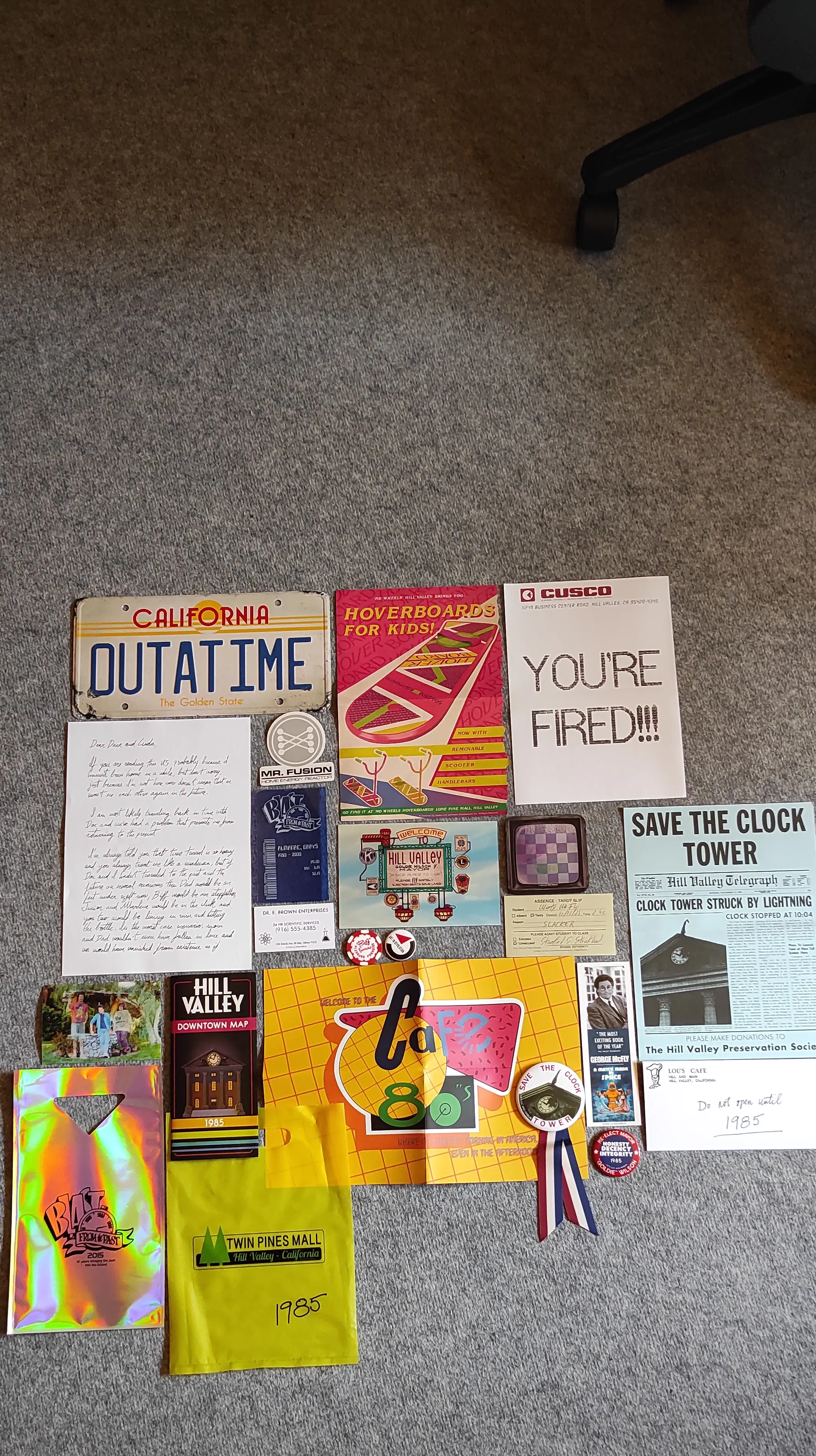 Back To The Future Time Travel Memories Kit Standardní edice fotografii produktu
