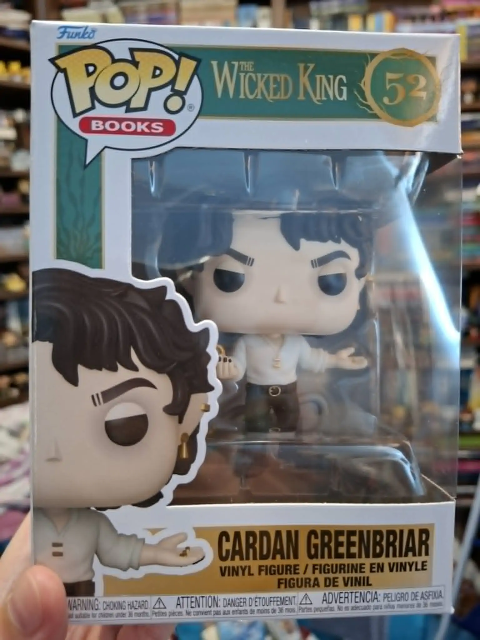 Funko POP figurka The Folk of the Air The Wicked King Cardan Greenbriar fotografii produktu