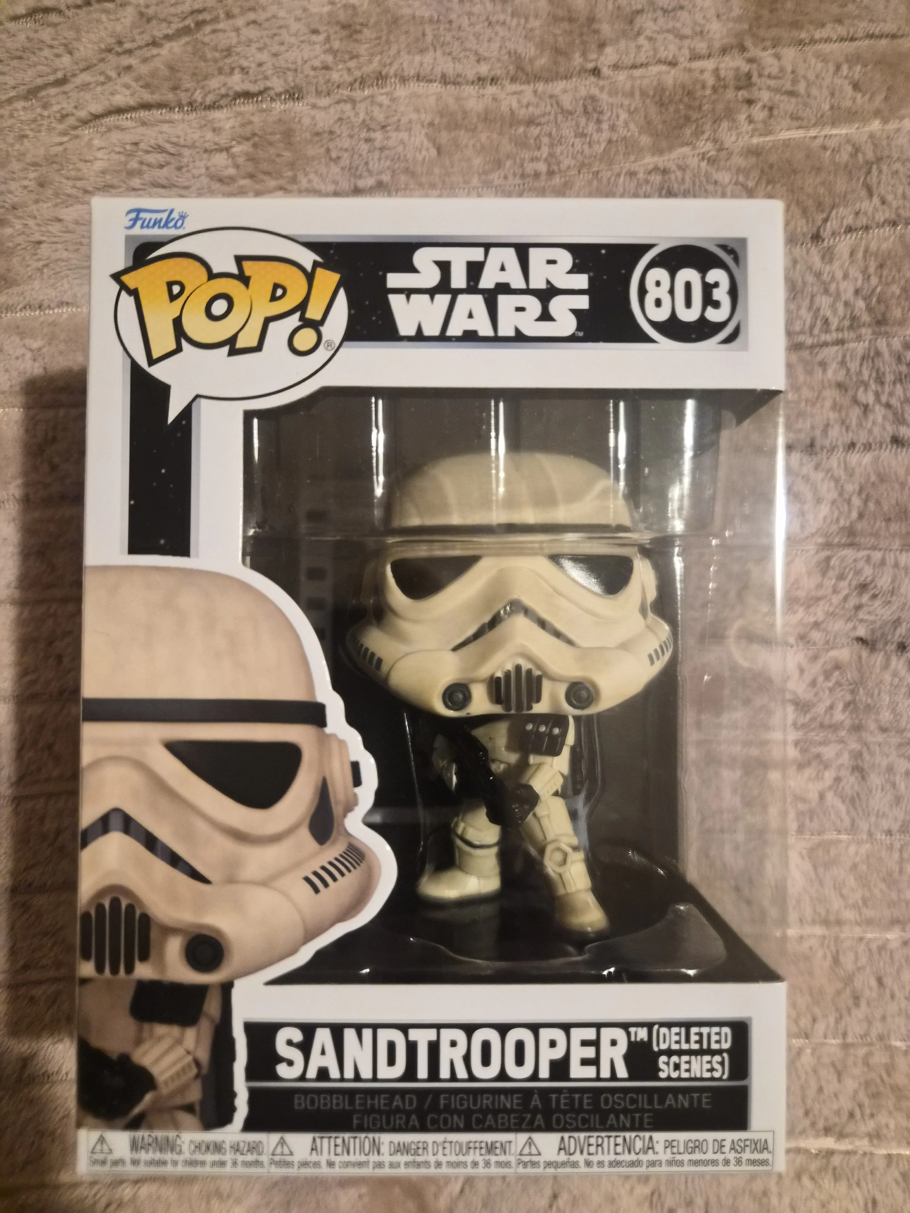 Star Wars Funko POP! Vinyl figurka s viklající se hlavou Sandtrooper (Deleted Scenes) 9 cm fotografii produktu