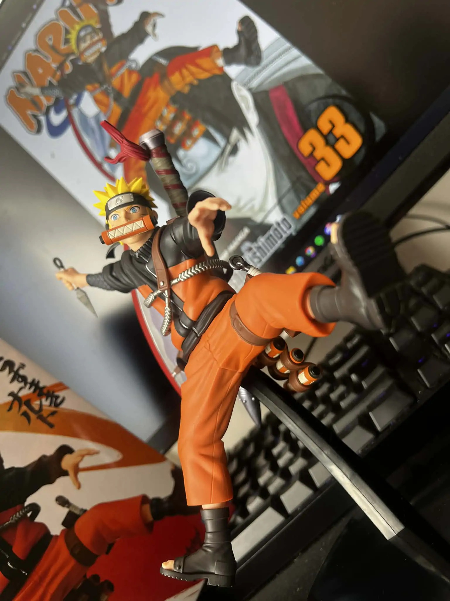 Naruto 72 Series 33 Vibration Stars Naruto Uzumaki figurka 16 cm fotografii produktu