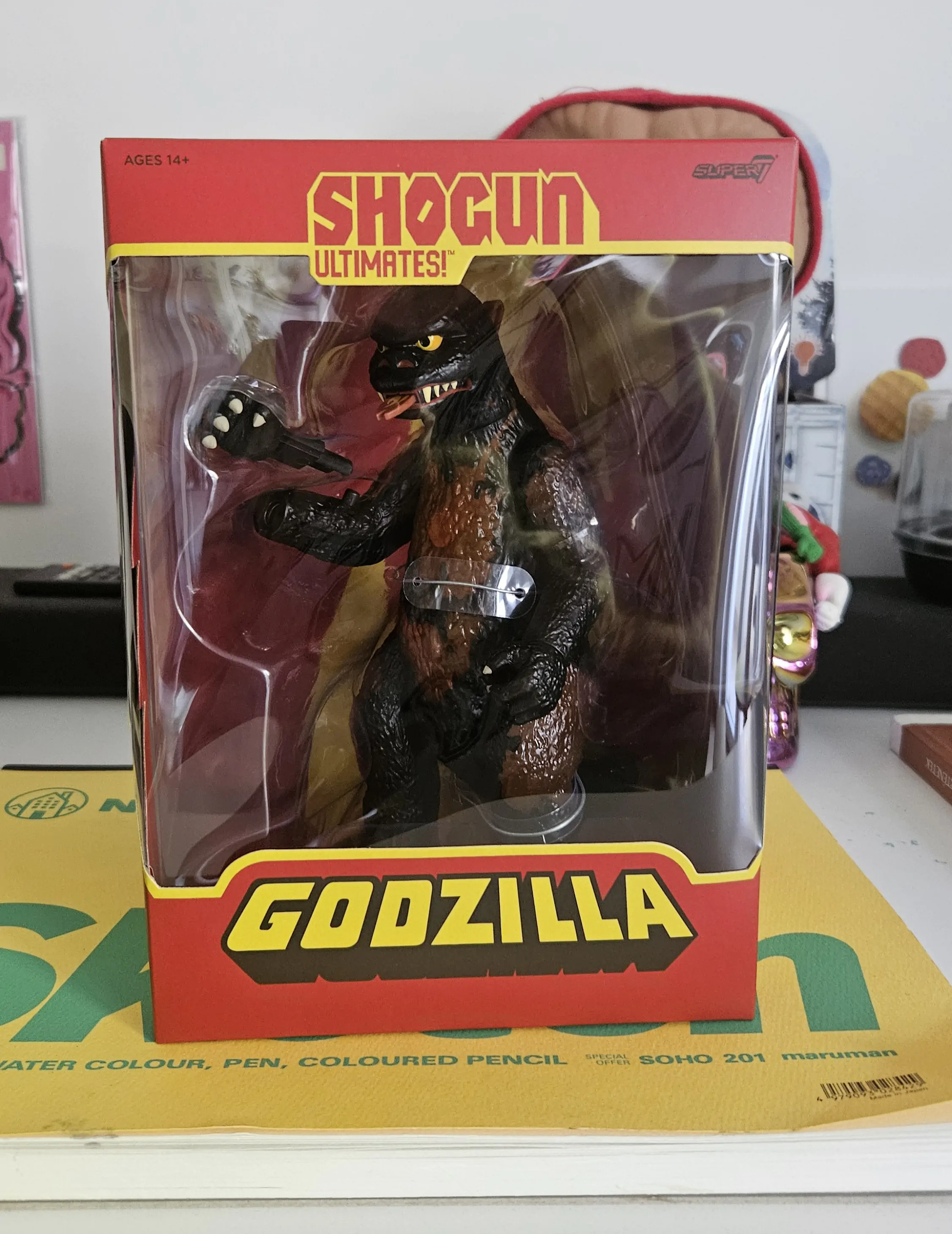 Godzilla 1995 Toho Ultimates akční figurka Toho Shogun Godzilla 18 cm fotografii produktu