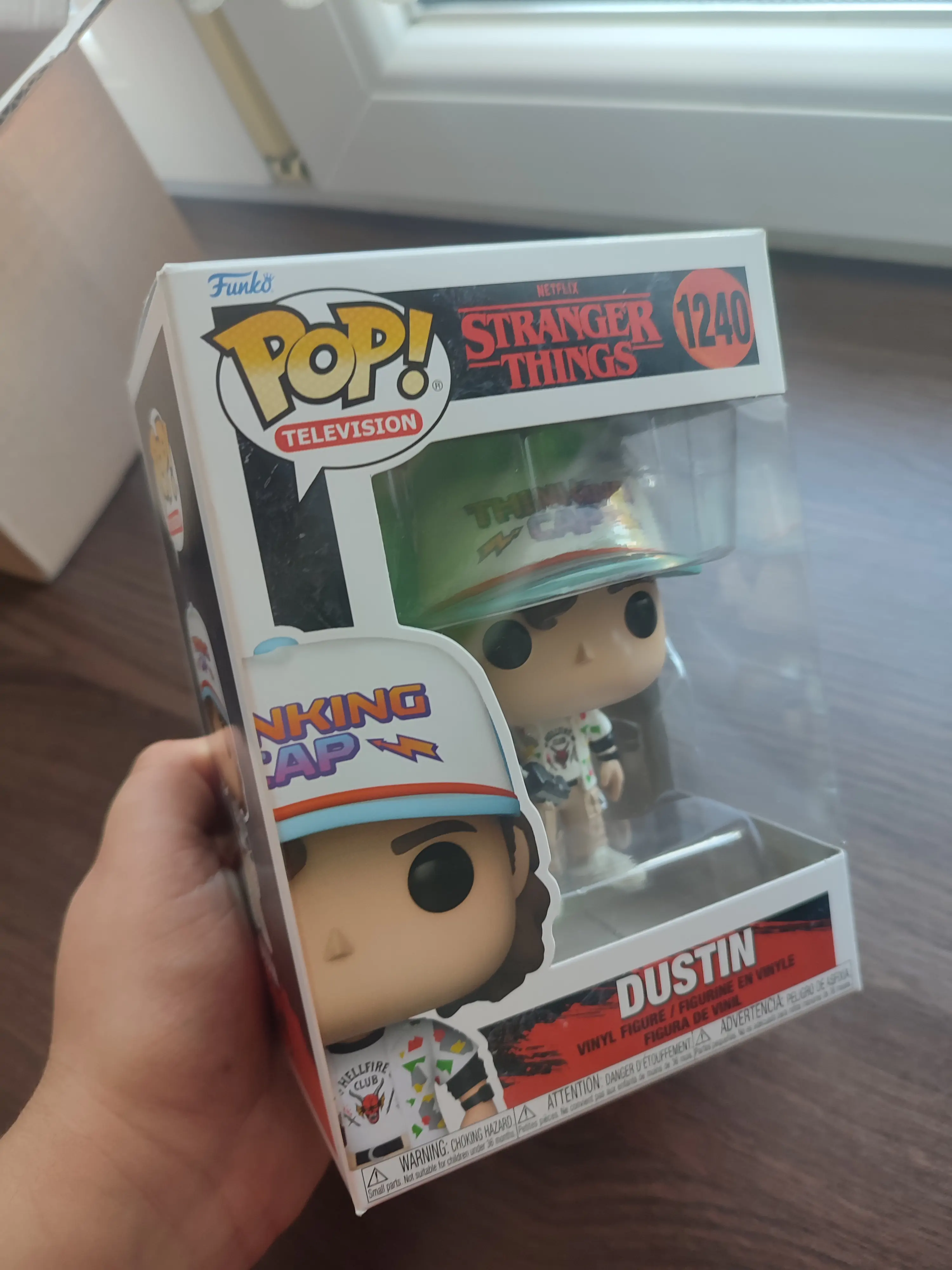 Stranger Things POP! TV vinylová figurka Dustin 9 cm fotografii produktu