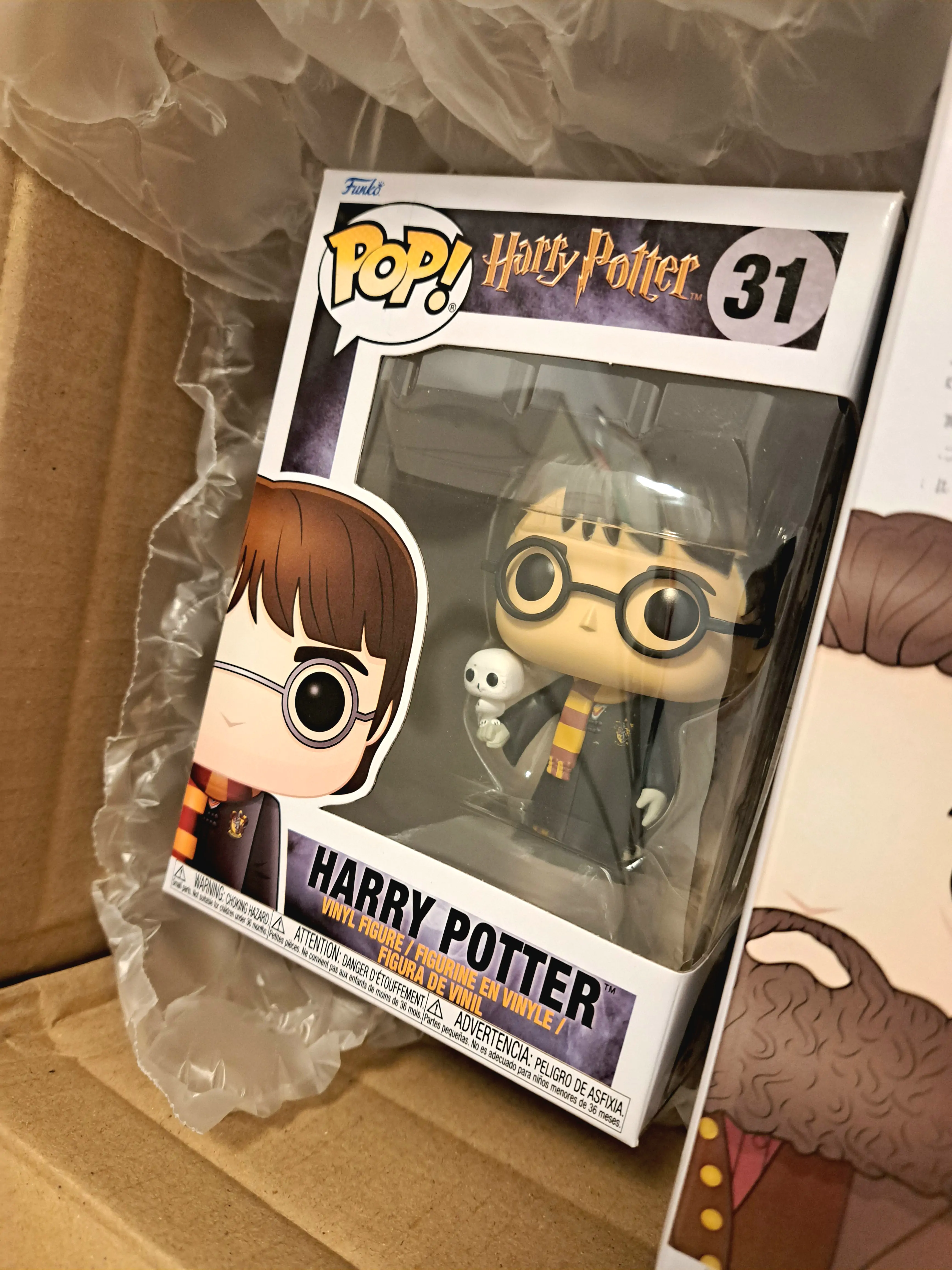 Harry Potter POP! Movies vinylová figurka Harry s Hedvikou 9 cm fotografii produktu