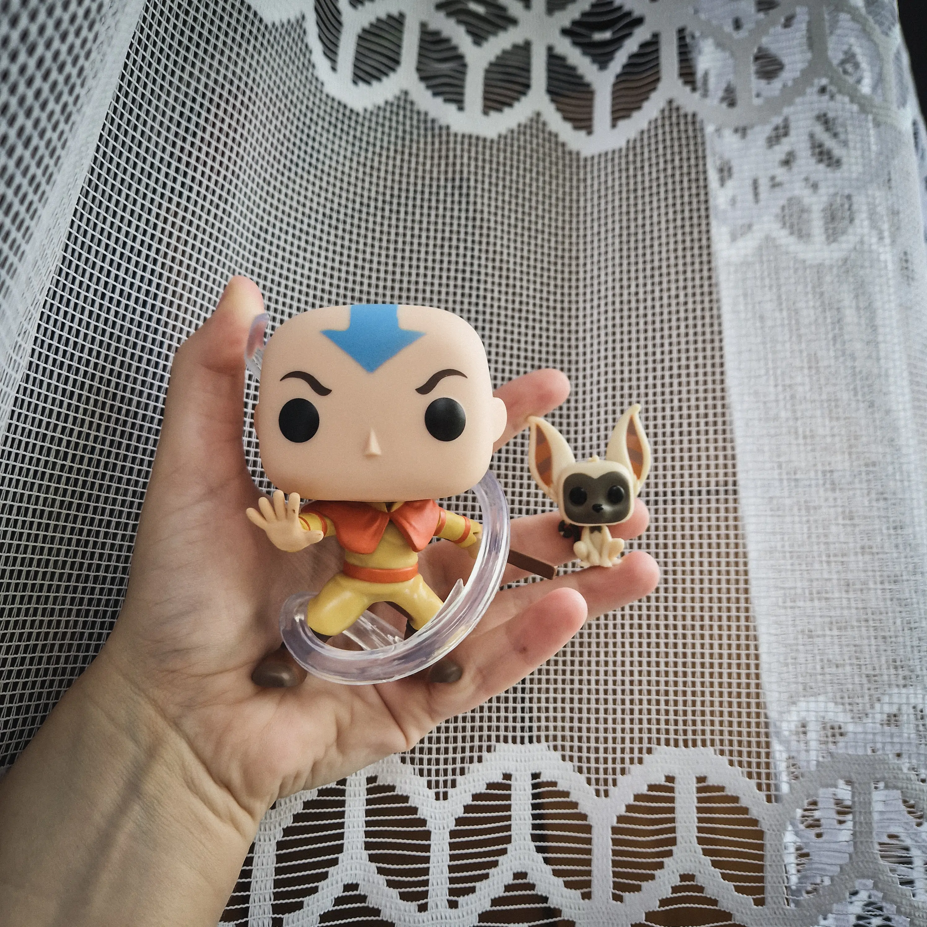 Avatar The Last Airbender POP! Animation Vinylová figurka Aang s Momo 9 cm fotografii produktu