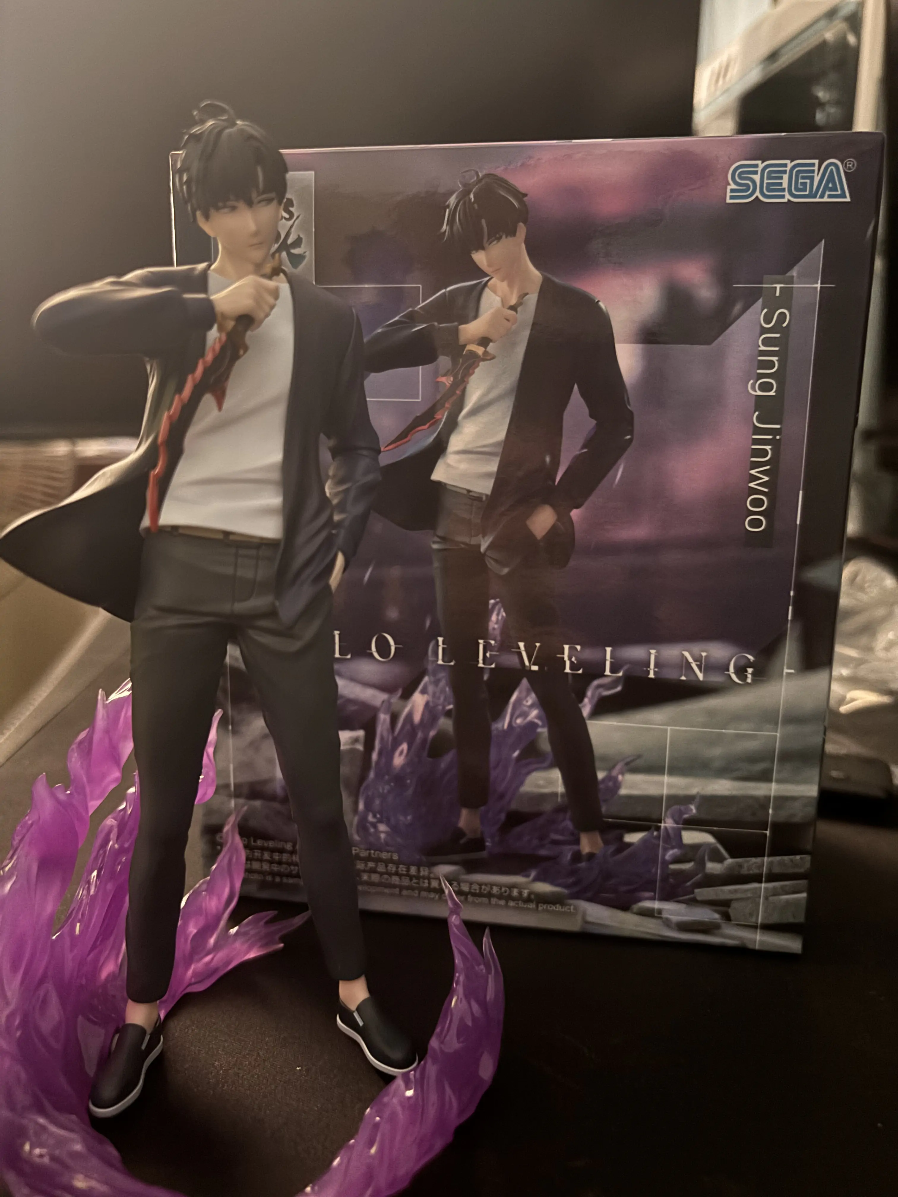Solo Leveling XrossLink PVC Socha Sung Jinwoo 18 cm fotografii produktu