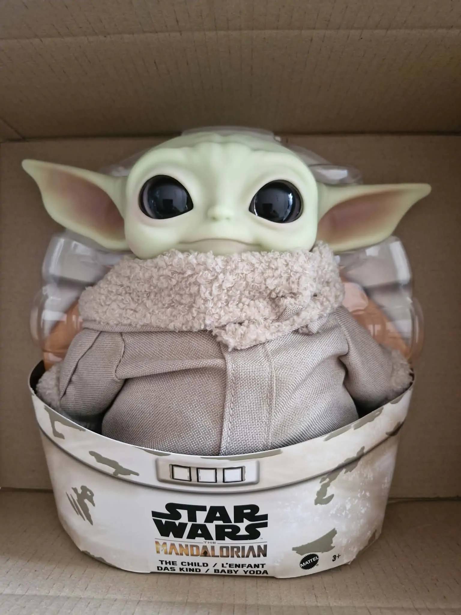 Star Wars The Mandalorian The Child Grogu plyš 28 cm fotografii produktu