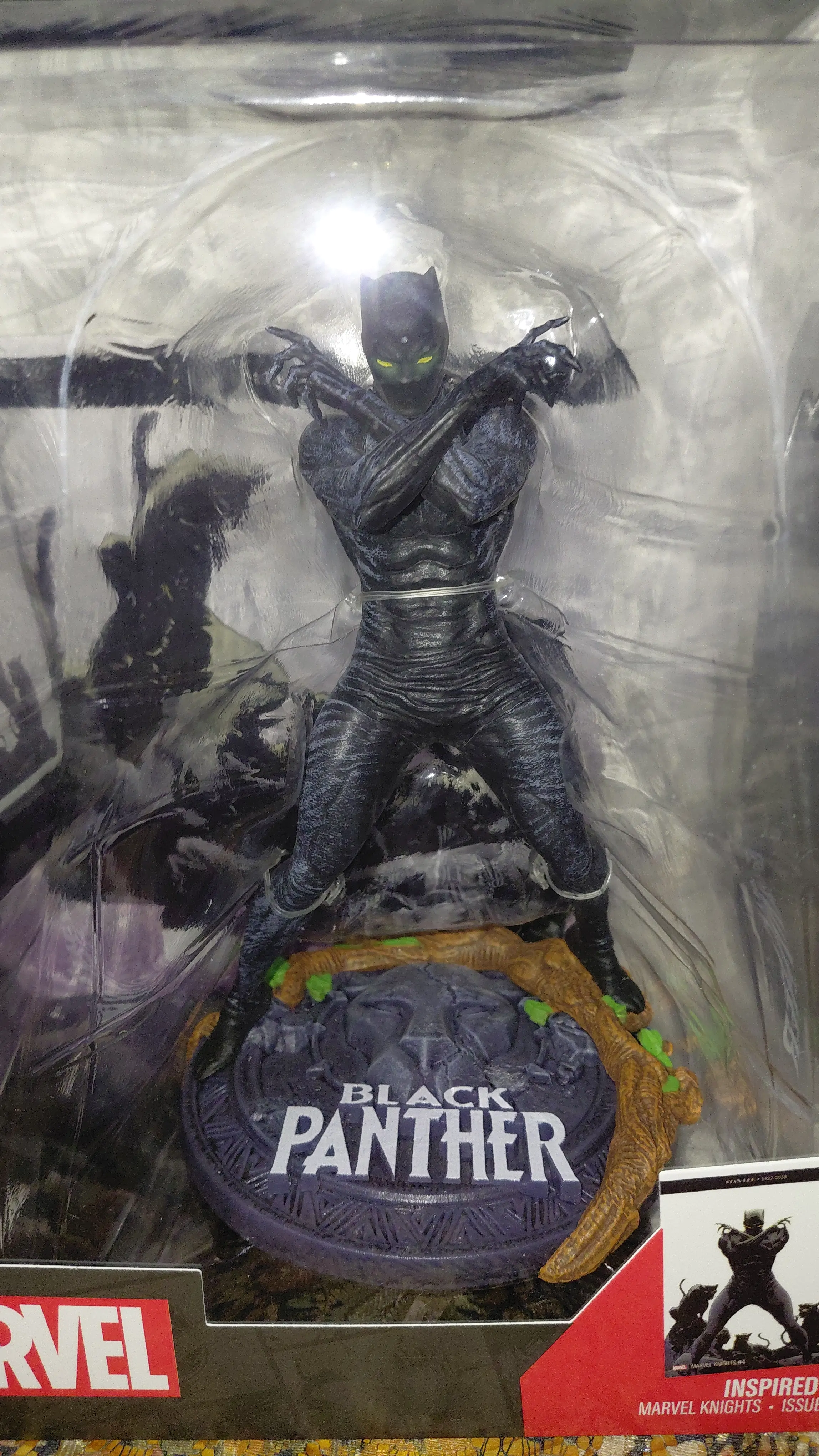 Marvel Collection PVC Soška 1/10 Black Panther (Marvel Knights #4) 17 cm fotografii produktu