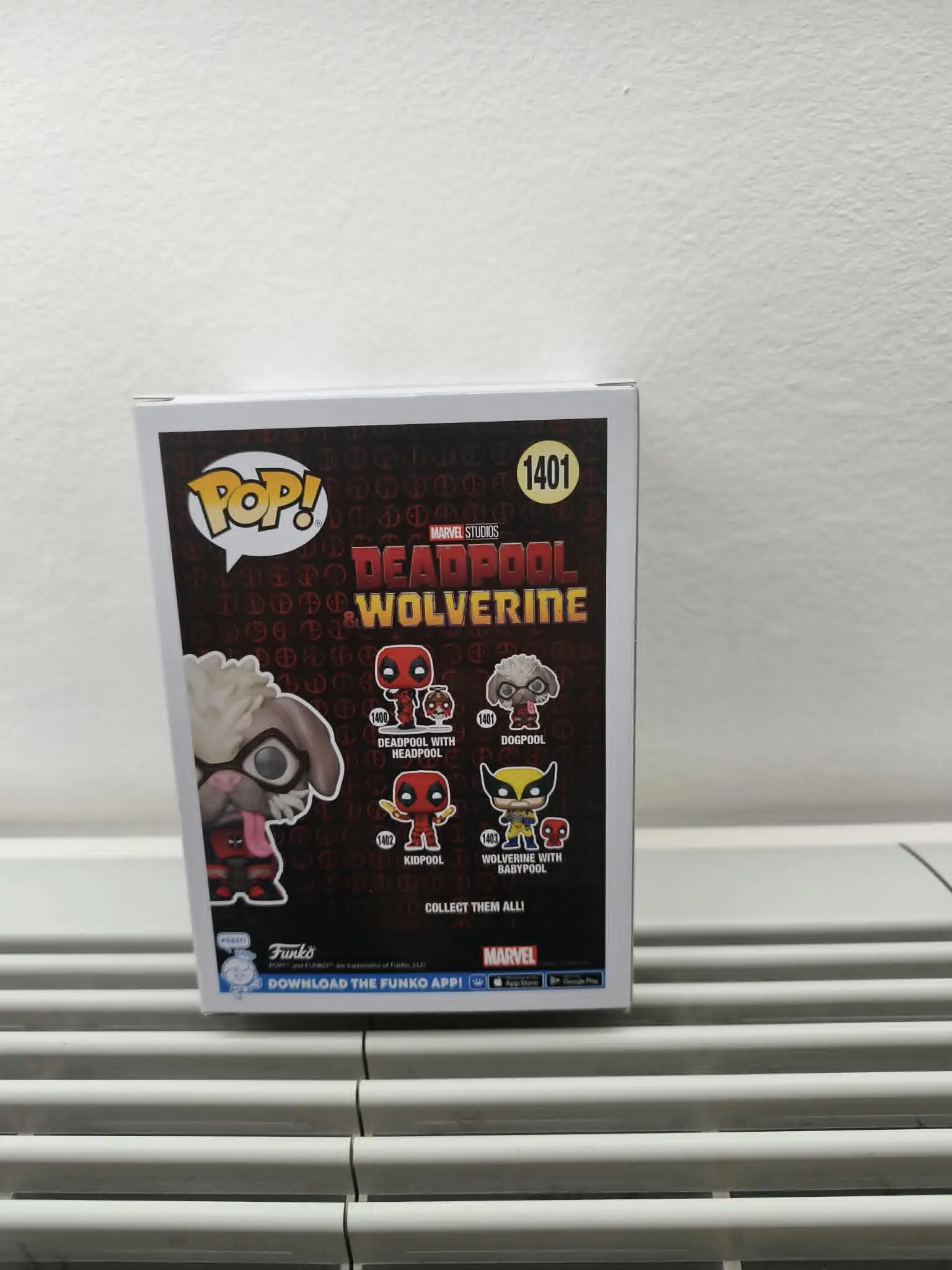 Funko POP figurka Marvel Deadpool & Wolverine Dogpool fotografii produktu