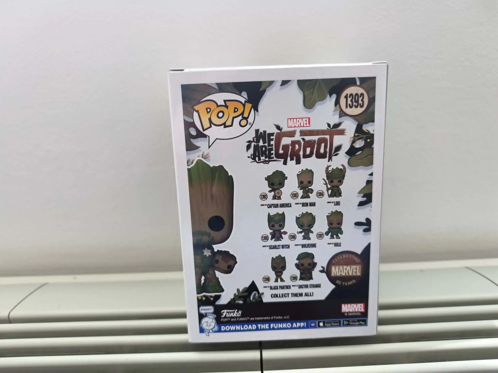 Funko POP figurka Marvel We Are Groot - Groot jako Iron Man fotografii produktu